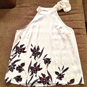 Worthington Halter Tie Neck Top